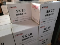 Imprimante à solvant CHALLENGER pour impression numérique SK10 pour CMYK SPT1024HG Alpha 5L/bouteille Bannière/Vinyle