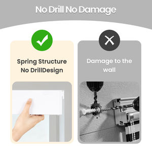 Tende a Rullo Zebra Elettriche Motorizzate <span class=keywords><strong>per</strong></span> Finestre, Automatiche e Intelligenti, Senza Foratura, con Controllo Remoto WiFi e Compatibilità Alexa - Direttamente dalla Fabbrica - Product Image 5