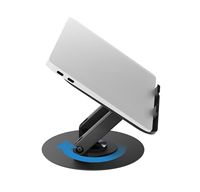 Ergonomique, portable, pliable, réglable en hauteur et en angle à 360° °   Support rotatif pour tablette et ordinateur portable pour iPad