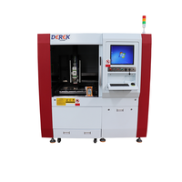 Machine de découpe laser à fibre de type portique Derek haute précision 1500W-3000W avec pince de fixation 600x600mm pour la découpe de métaux fins