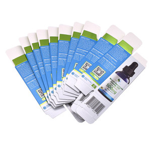 Boîte d'emballage de médicaments avec lamination brillante personnalisée, logo imprimé personnalisé, boîtes en papier pour produits - Product Image 4