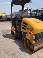 Petit compacteur de route hydraulique de 3 tonnes rouleau de route à double tambour RD730 en vente