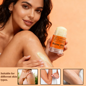 ポータブルホースオイルスティックバーム,ドライスキン用多目的ソリッドバーム,キューティクルとマイナー刺激,メイクアッププライマースティック - Product Image 3