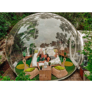 Tente bulle gonflable pas chère pour le camping sous les étoiles, tente bulle gonflable commerciale pour hôtel, tente extérieure gonflable d'usine C - Product Image 1