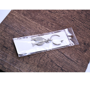 Pisces Keychain Zinc Alloy Antique Silver Portable <b>Keyring</b> Jewelry Gift Souvenir - Product Image 3