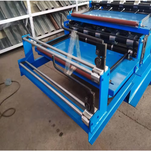 เครื่องรีดแผ่นหลังคาเครื่องจักรทำกระเบื้องเหล็กลูกฟูกวัสดุก่อสร้างงานก่อสร้าง - Product Image 2