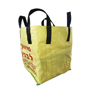 Sac en plastique PP durable EGP, <span class=keywords><strong>grand</strong></span> sac en vrac avec fond plat et boucle d'angle croisée pour le stockage du ciment et <span class=keywords><strong>la</strong></span> construction - Product Image 4