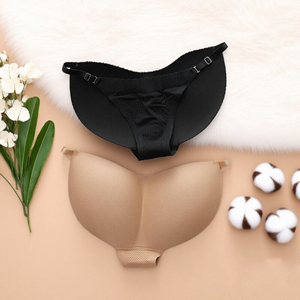 Bragas tridimensionales con relleno de esponja para mujer, bragas de realce, Tanga levantador de glúteos, Correa ajustada sin costuras, ropa interior sin costuras - Product Image 5
