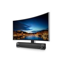 Barra de Sonido de Modo Dual al por Mayor, Audio HD, Sonido Potente, Radio FM, Llamadas Manos Libres para Altavoces de Entretenimiento para PC