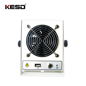 Kesd พัดลม KF-21FW ไอออน220V มอเตอร์ AC เครื่องกำจัดไฟฟ้าสถิตตั้งโต๊ะพัดลมตั้งโต๊ะอุตสาหกรรม - Product Image 1