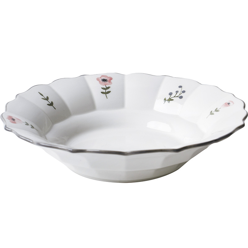 Plato hondo de 9.4 pulgadas