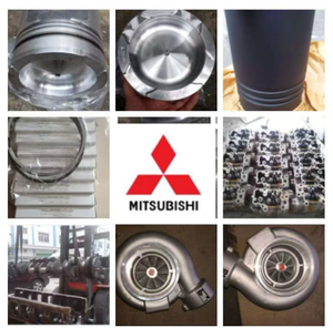 Mitsubishi S6R S12R S16R serie motor 37711-04300 cigüeñal sello de aceite Kit de piezas de repuesto Turbocompresor - Product Image 6