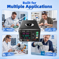 Alimentation de laboratoire CC réglable KUAIQU MPS-305QC 30V 5A 150W avec USB-C pour réparation de téléphones et charge sans fil