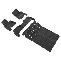 Tapis de sol Auto, accessoires de voiture, matériau TPE noir pour grand canon mural 2019 pour GWM Poer série P GWM Ute POER RUMAN et SUCAN