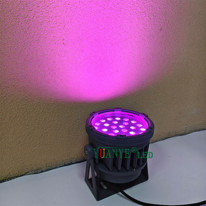 Yuanyeled Outdoor RGBW 100W LED Flood Light SMD Chip Cuerpo de aluminio 4 en 1 LED para luminarias de garaje de estacionamiento IP65 Modelo de YY-TG6M - Product Image 4