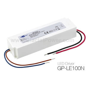 Controlador LED GlacialPower GP-LE100N 100W 24V AC-DC de un solo canal con voltaje constante - Product Image 1