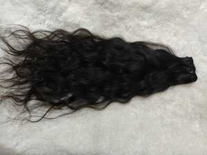 Vente Standard indien cheveux humains Machine trame faisceaux 100% temple source cheveux super mince matériel exportateur dans le monde entier - Product Image 5