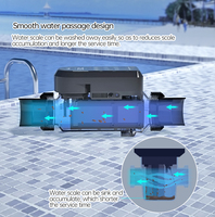 Stépon Smart WiFi APP Control 15g 20g 25g 30g 40g 50g Chlorinateur au sel pour piscines, Machine à chlore au sel, Chlorinateur au sel