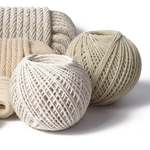 Corde en coton tressée <span class=keywords><strong>solide</strong></span> blanche en gros du fabricant, corde en coton de 4 à 16 mm - Product Image 1
