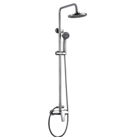 Robinet de baignoire de douche de pluie de style classique avec ensembles de douche