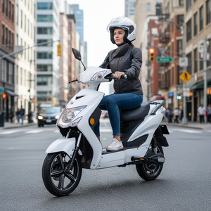 Motocicleta Eléctrica al por Mayor, Scooter Eléctrico de 1000W 60V, Motocicleta Eléctrica de Largo Alcance - Product Image 1