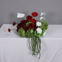 Arrangements floraux artificiels pour mariage en 6 styles pour centre de table, marqueur d'allée, piédestal et décoration de cérémonie