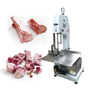 Cortador de carne chinês, altura de serra 0-190mm, tamanho do produto 300*350*730mm, máquina cortadora de carne