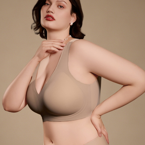 Reggiseno Plus Size Senza Cuciture di Alta Qualità, Previene la Caduta, Traspirante e Confortevole per Donne, Taglie Grandi - Product Image 5