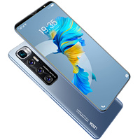 Téléphone Intelligent Android Débloqué 5 Pouces M10 Plus, 5" 512 Mo + 4 Go Double SIM Tactile Empreinte Digitale Mondial 3G Toutes Langues