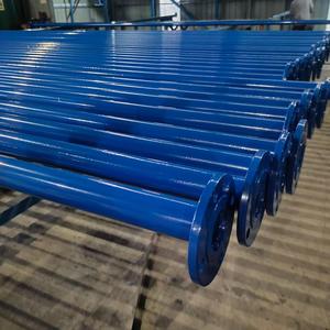 Venta al por mayor de fábrica de tubería de acero al carbono sin costura con revestimiento plástico anticorrosión ASTM A106 GrB 8`` SCH20 para oleoductos, conductos de agua y gas. - Product Image 3