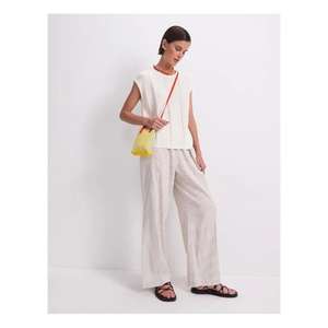 Pantalones Casuales de Estilo Profesional para Mujer con Acabado Suave, Ajuste Cómodo y Fácil de Combinar para Reuniones Laborales - Product Image 5