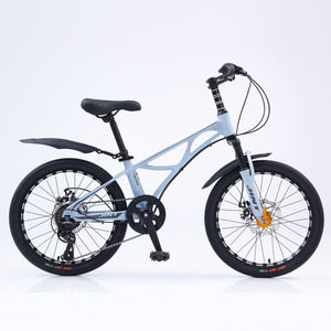 Vélo pour enfants de 20 pouces, bleu clair, cadre intégré, vélo de montagne à vitesses pour enfants de 8 à 13 ans - Product Image 2