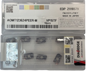 Inserto recubierto de PVD VP15TF para cortador de tipo APX3000 OEM personalizable - Product Image 2