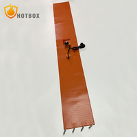 Coussin chauffant flexible électrique personnalisé utilisé dans le détecteur de particules Atlas du Grand LHC, tapis chauffant en silicone