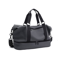 Sac de sport et de voyage imperméable grande capacité avec logo personnalisé pour la gym, les week-ends et la nuit – Vente en gros