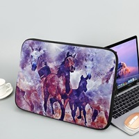 Sac pour ordinateur portable imprimé personnalisé sac d'ordinateur étanche sac d'ordinateur portable antichoc dessin animé pochette pour ordinateur portable