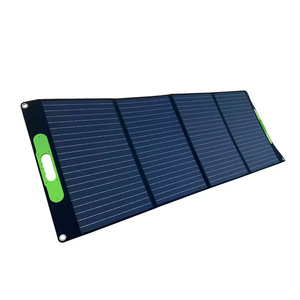 Factory Direct Price 200W Portable Outdoor <b>Foldable</b> <b>Solar</b> <b>Panel</b> Kit Charging for Portable Power Station for Outdoor Use Free Shi - Product Image 2