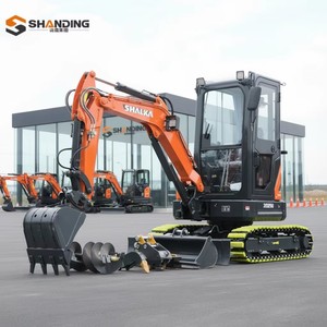 Mini-excavatrice compacte 3,5 tonnes avec moteur EPA, livraison gratuite, pour jardinage - Product Image 3