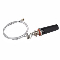 Antenne omnidirectionnelle verticale 2,4 GHz 5,8 GHz Amplificateur de signal WiFi pour éclairage LED Antenne de communication sans fil extérieure