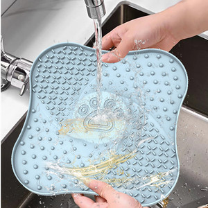 Nueva alfombrilla de silicona para lamer perros, almohadilla ecológica para baño y lamer con ventosas fuertes para gatos y perros - Product Image 5