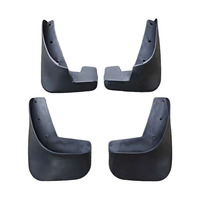 Convient pour Peugeot 307 01-14 Garde-boue et garde-boue en cuir Pièces de modification de voiture