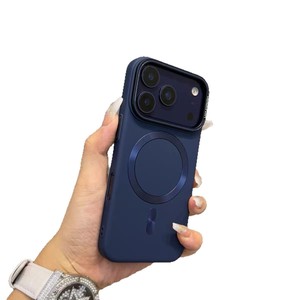 Nueva Funda para Teléfono 17 Pro Max, Funda Rígida Mate, Diseño Liso Magnético, Estilo <span class=keywords><strong>de</strong></span> Alta Gama para Hombre - Product Image 5