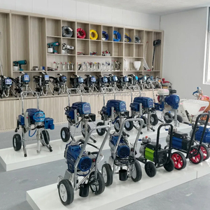 <span class=keywords><strong>Equipo</strong></span> <span class=keywords><strong>de</strong></span> Pulverización <span class=keywords><strong>de</strong></span> Masilla y <span class=keywords><strong>Pintura</strong></span> sin Aire <span class=keywords><strong>de</strong></span> Gran Caudal 4.8L/Min con Pistola <span class=keywords><strong>de</strong></span> Pulverización - Product Image 5