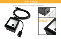 Module de scanner de codes-barres 1D 2D QR à capteur CMOS à montage fixe USB RS232 RD4500-20-W, numérisation haute vitesse, lecture de codes Datamatrix pour contrôle d'accès