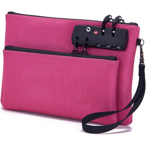 Borsa per soldi chiusa a doppio strato, deposito accessori, forniture per notarili passaporto, cerniera - Product Image 5