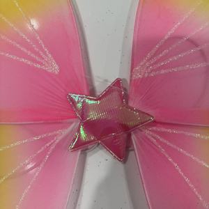 Alas de Hada Arcoíris al por Mayor, Alas de Mariposa con Brillantina para Disfraz de Ángel, para Niños, Fiestas de Cumpleaños, Disfraces, Accesorios de <span class=keywords><strong>Carnaval</strong></span> - Product Image 4