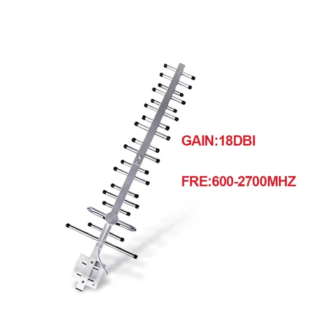 Yagi Antenna 4g Outdoor antenna 18 Units 18DBi 600-2700mhz GSM CDMA External Antenna with N Female Connector