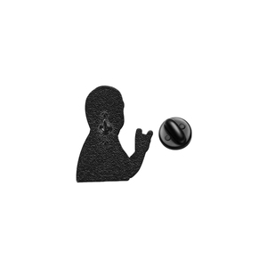 Cartoon Comedy TV Show Boy Emaille Pins Grappig Citaat Love You Gesture Reversspeld Groothandel - Product Image 5