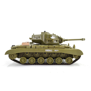 รถถังจำลองบังคับวิทยุ 3841-10 ขนาด 1/30 รุ่นเชอร์แมน M4A3 ปะทะ เพอร์ชิง M26 ระบบอินฟราเรด ต่อสู้ <span class=keywords><strong>2</strong></span>.4Ghz ของเล่นรถถังบังคับวิทยุ MT - Product Image 5