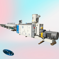 Machine d'extrusion de plastique Sevenstars pour la fabrication de tuyaux PPR, ligne de production d'extrusion de tuyaux en fibre optique PE